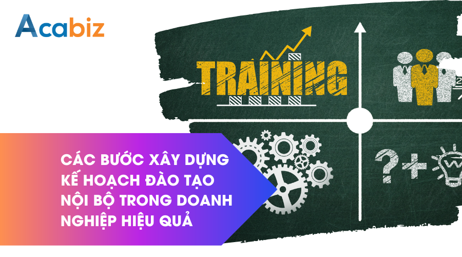 Các bước xây dựng kế hoạch đào tạo nội bộ trong doanh nghiệp hiệu quả