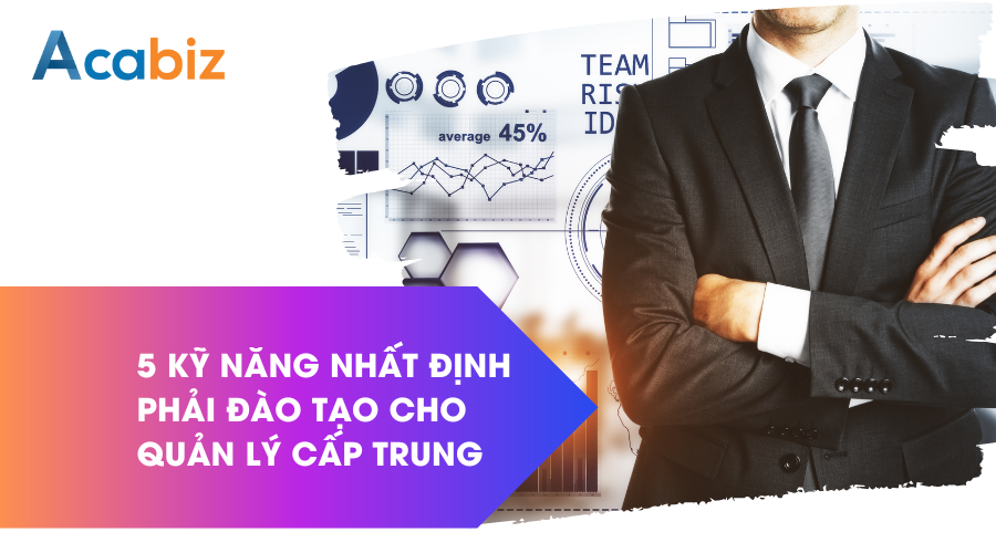 5 Kỹ năng nhất định cần phải đào tạo cho nhà quản lý cấp trung