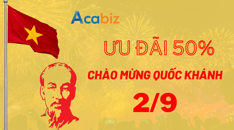 ƯU ĐÃI TƯNG BỪNG - CHÀO MỪNG QUỐC KHÁNH