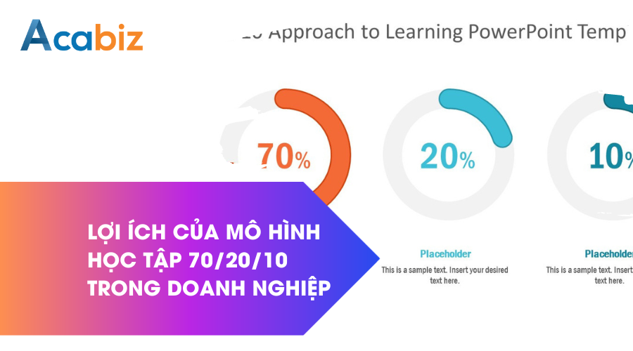 Lợi ích của mô hình học tập 70/20/10 trong doanh nghiệp