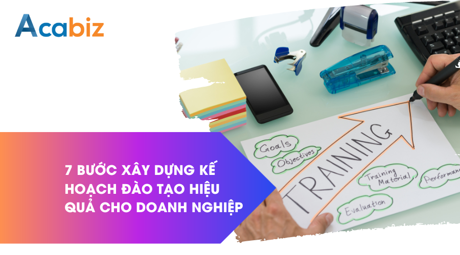 7 bước xây dựng kế hoạch đào tạo hiệu quả cho doanh nghiệp