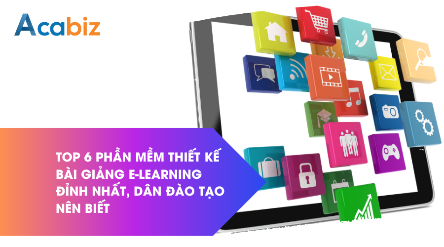 Top 6 phần mềm tạo bài bảng E-learning đỉnh nhất, dân đào tạo cần biết