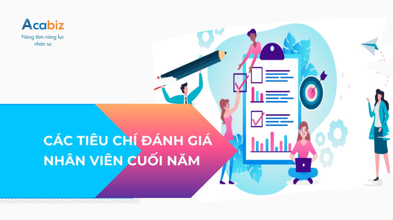 CÁC TIÊU CHÍ ĐÁNH GIÁ NHÂN VIÊN CUỐI NĂM